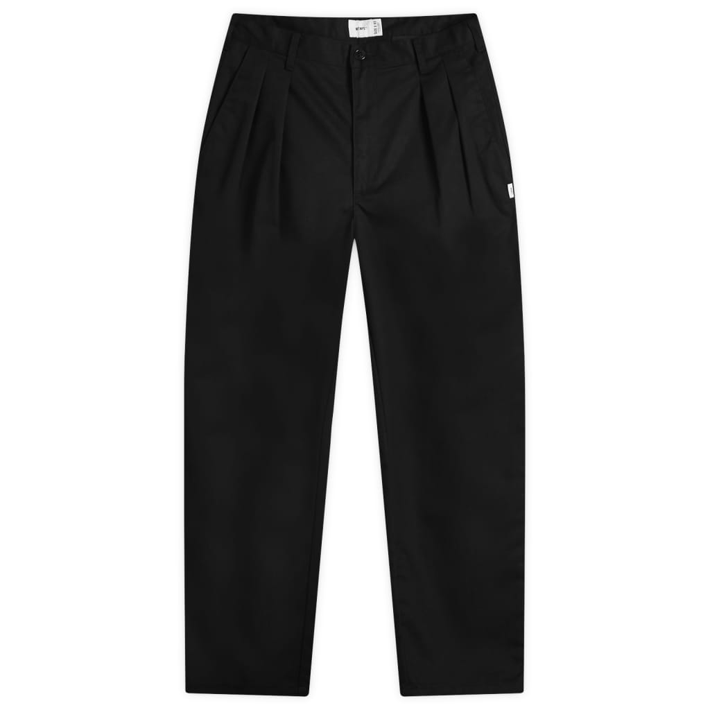 

Брюки с 16 двойными складками Wtaps, черный