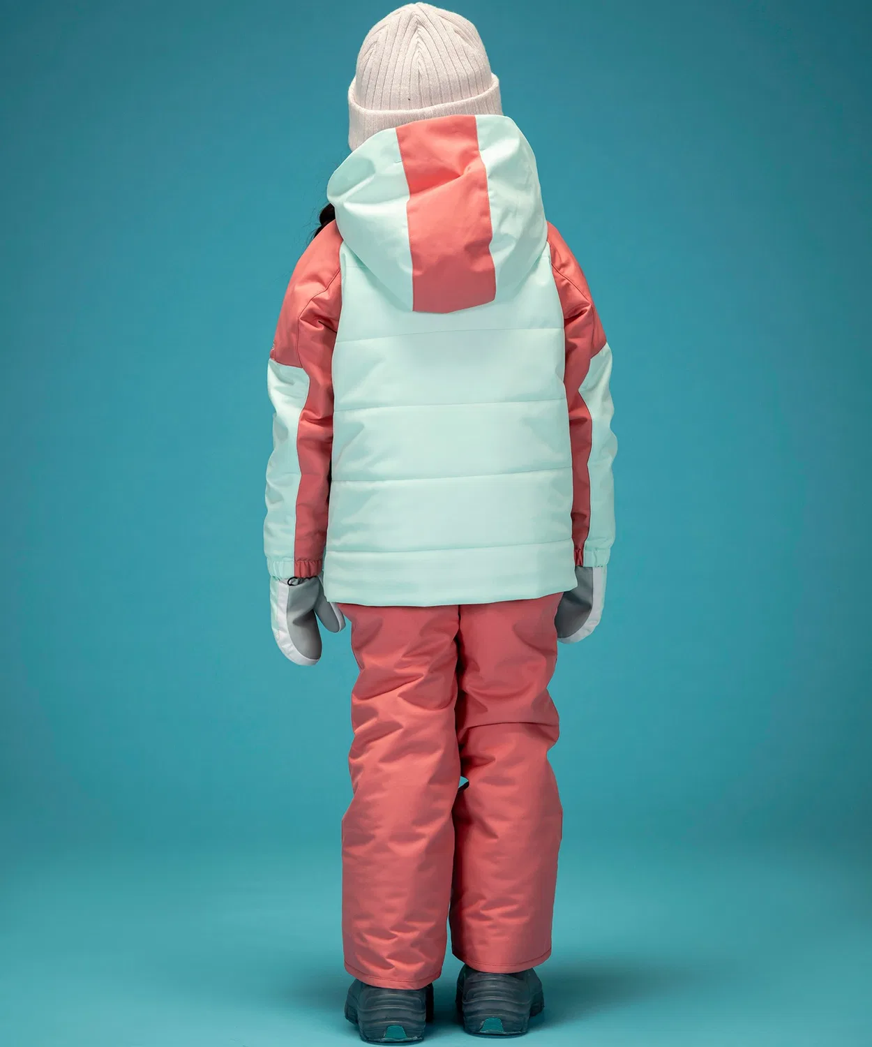 Костюм детский Ski Asymmetry Bicolor Junior Two-piece, phenix, 2 предмета — фото 4