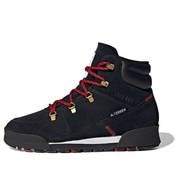 Кроссовки (WMNS) adidas Terrex Snowpitch C.Rdy 'Black Red White', черный
