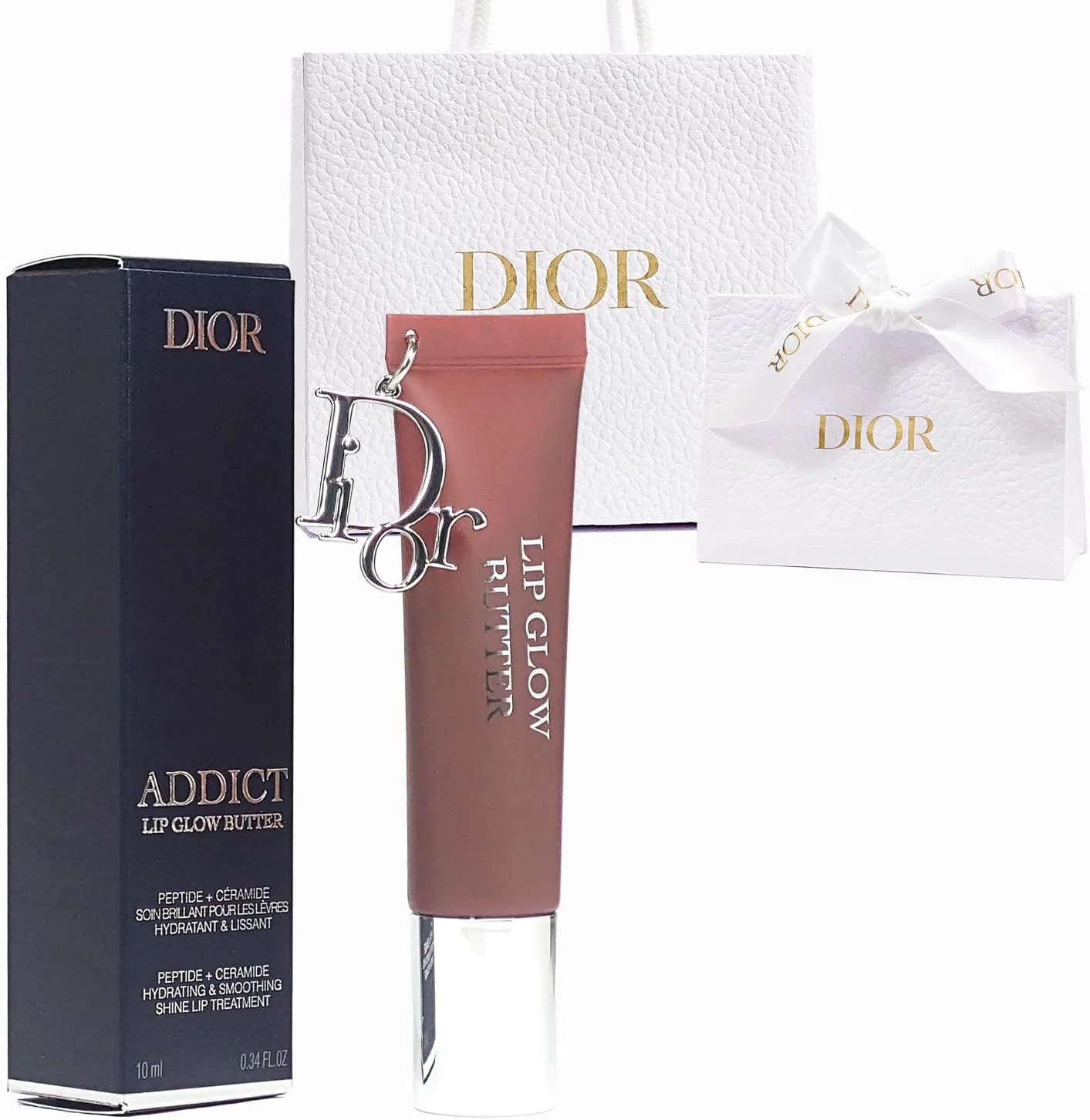 Блеск для губ Dior Addict Lip Grow Butter, оттенок 104 Black Cherry, 10 мл
