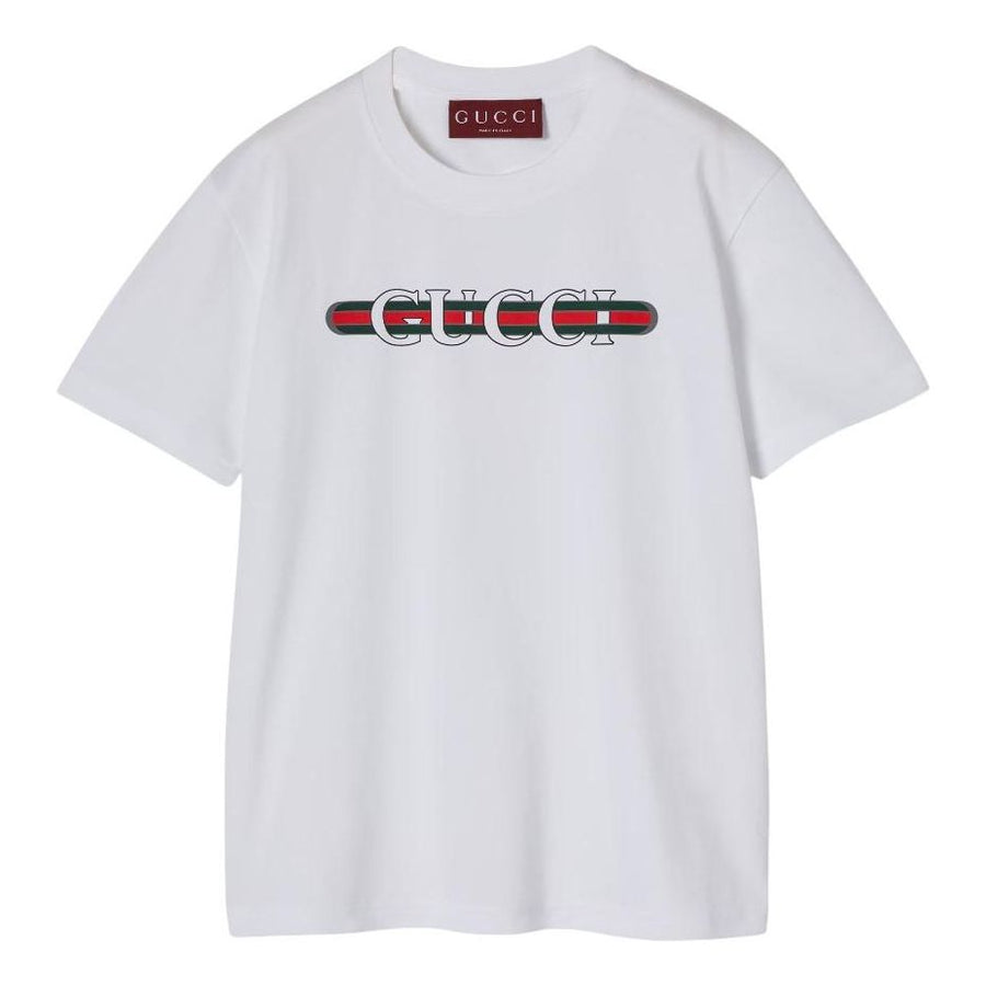 

Футболка (WMNS) Gucci T-Shirt 'Lido White', белый