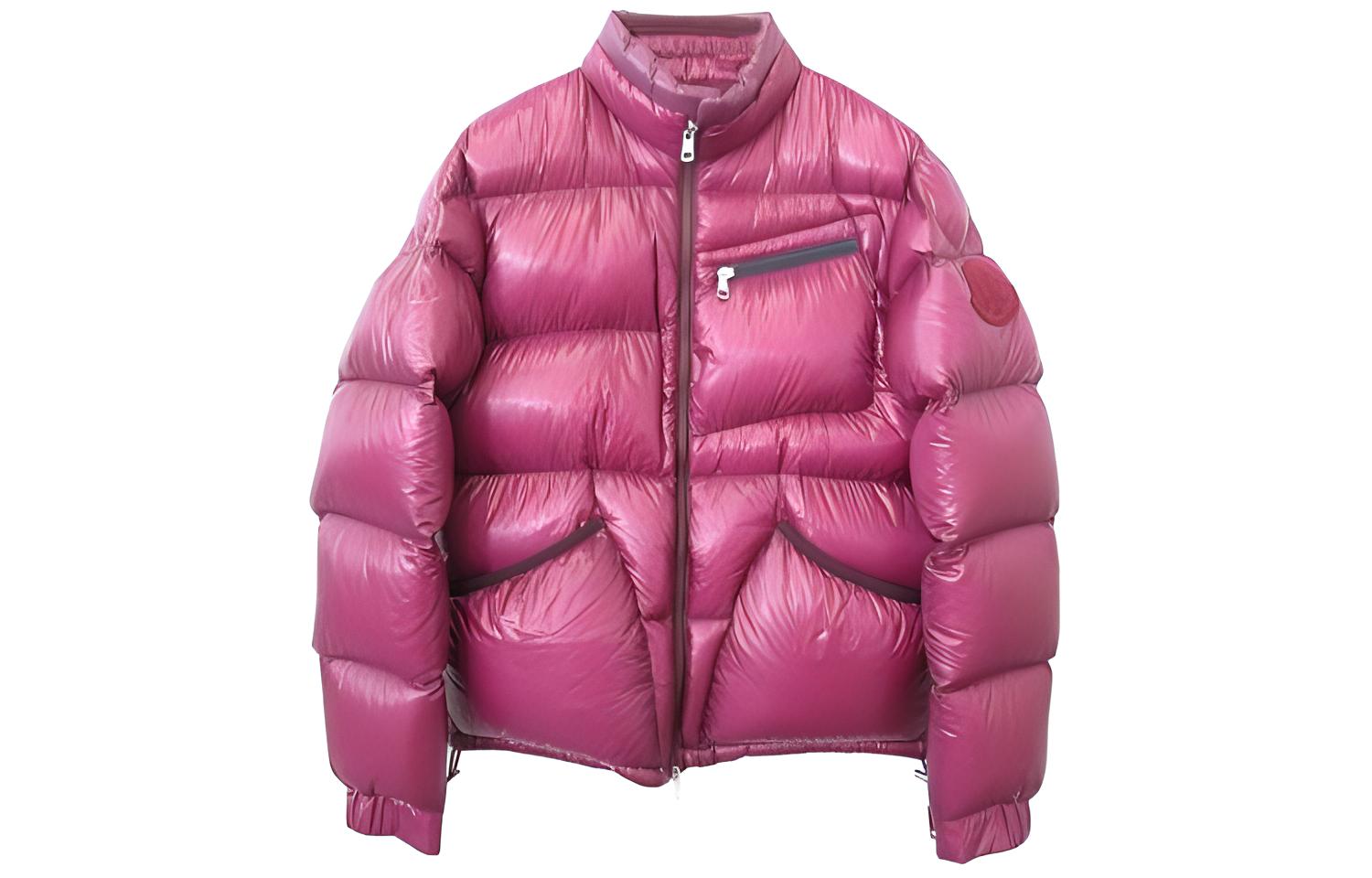 

MONCLER GENIUS Мужская фиолетовая пуховая куртка, Purple