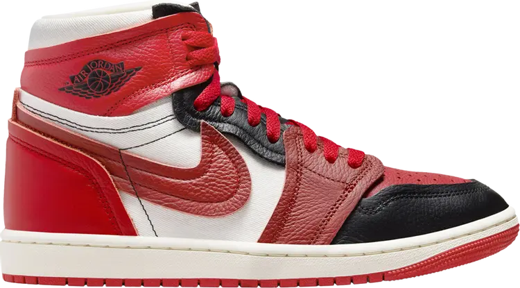 

Кроссовки Wmns Air Jordan 1 High Method of Make 'Sport Red', красный