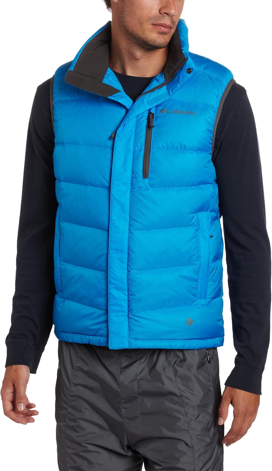 

Жилет Columbia Donner Peak Down для мужчин, Compass Blue