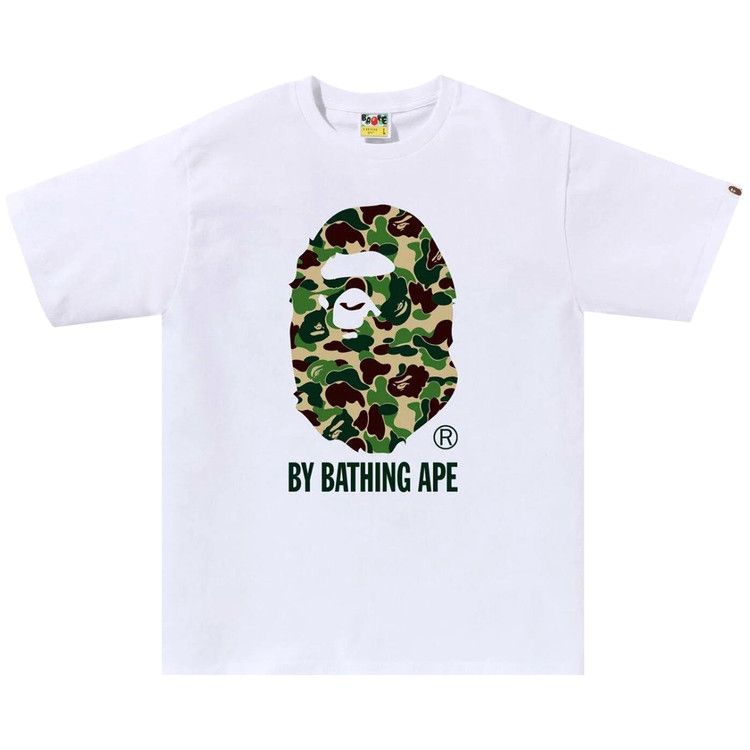 

Футболка BAPE ABC Camo By Bathing Ape Tee, White/Green