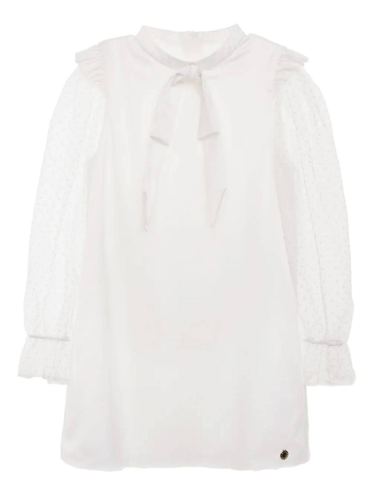 

Платье в горошек BCBG KIDS, белый