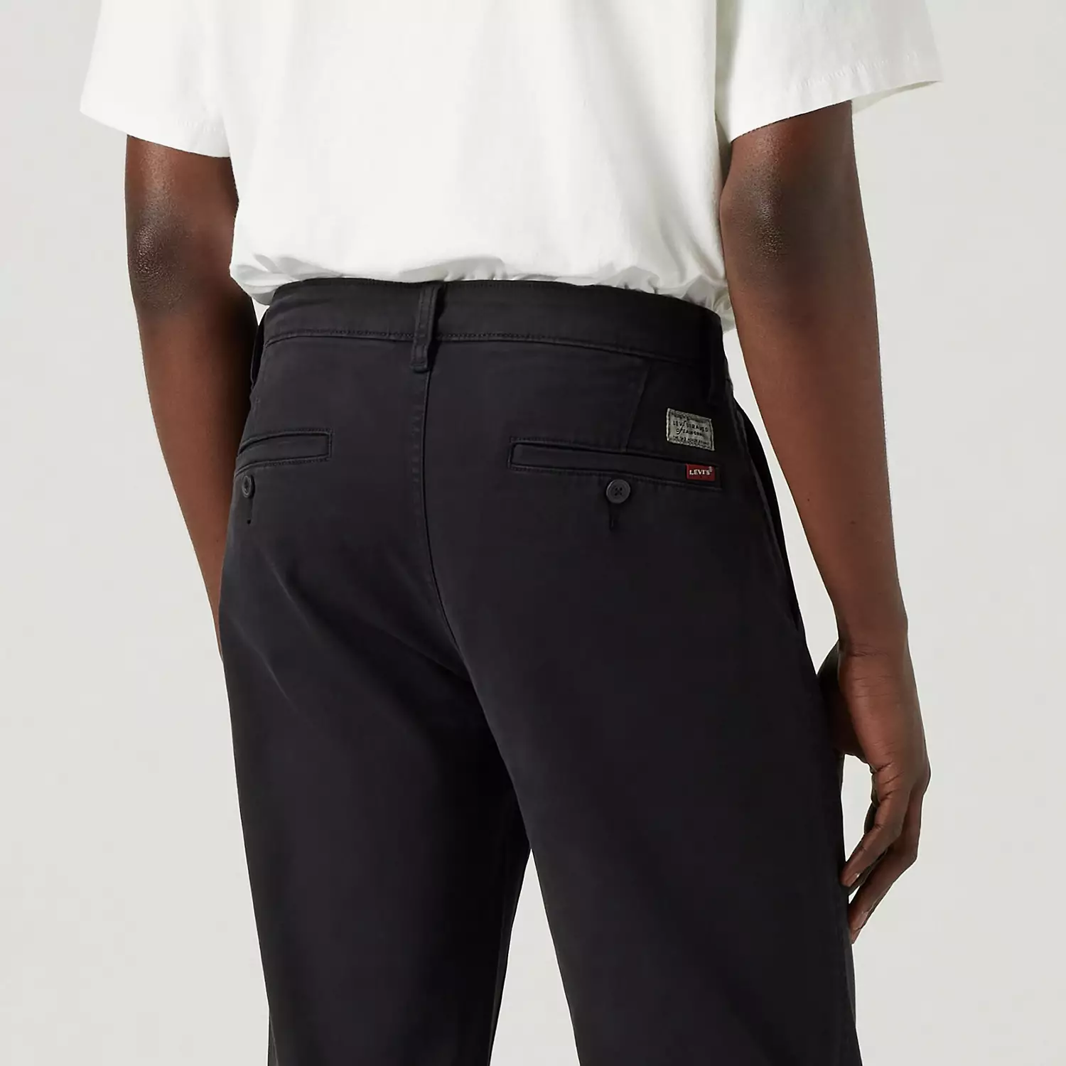 Levi’s xx чиносы стандартного зауженного кроя мужские брюки Levi's, черный — фото 2