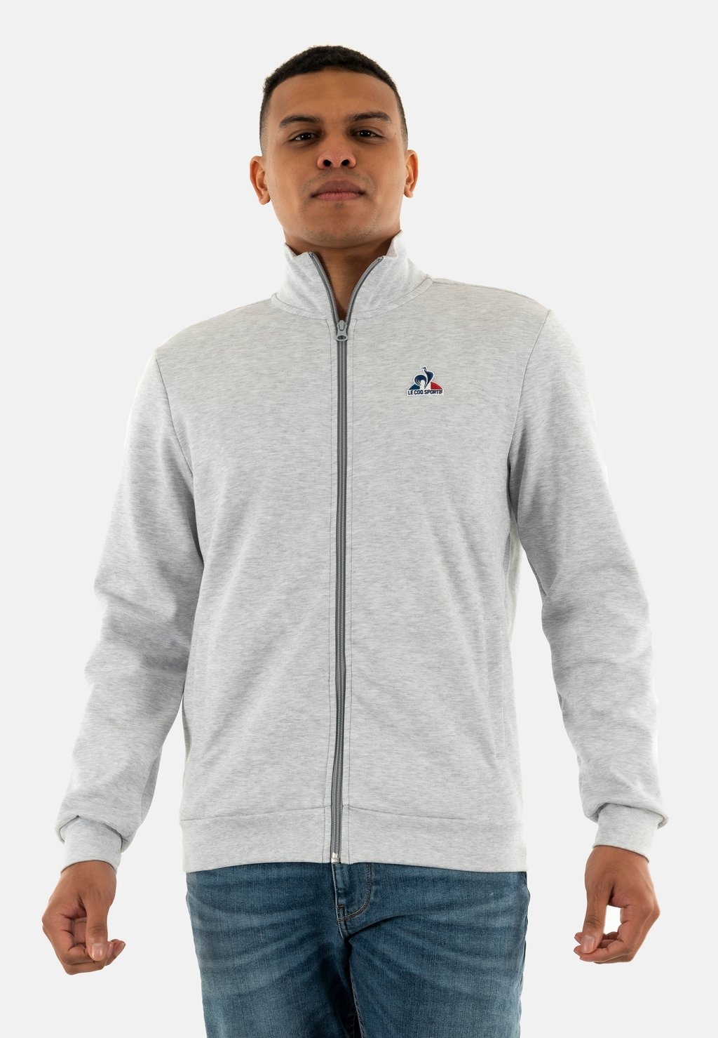 

Толстовка на молнии ESSENTIELS le coq sportif, серый