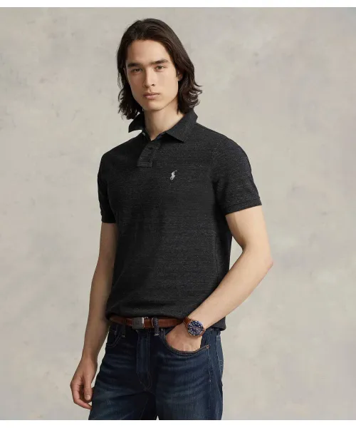 

Футболка поло Slim fit Polo Ralph Lauren, черный