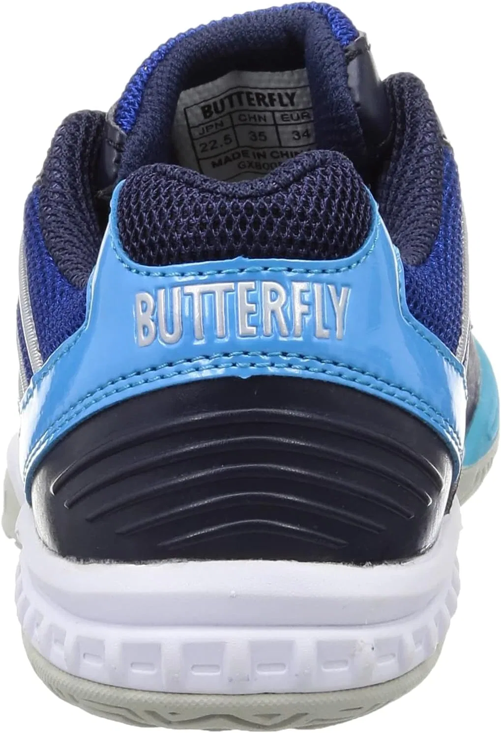 Кроссовки для настольного тенниса Butterfly Lezoline Mach Navy-blue — фото 3