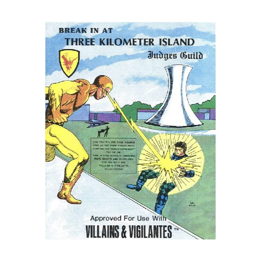 

Модуль Break in at Three Kilometer Island, Villains & Vigilantes Modules (Judges Guild)