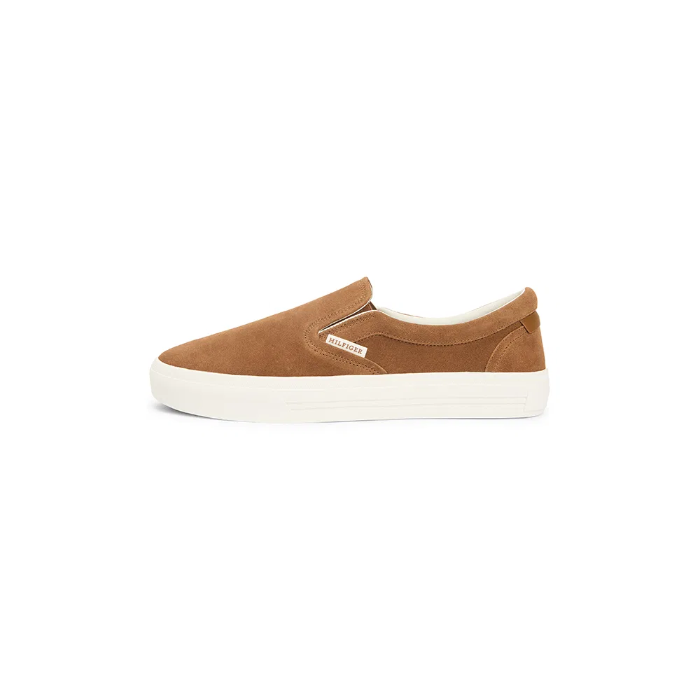 Мужские замшевые слипоны Harlem Camel от Tommy Hilfiger