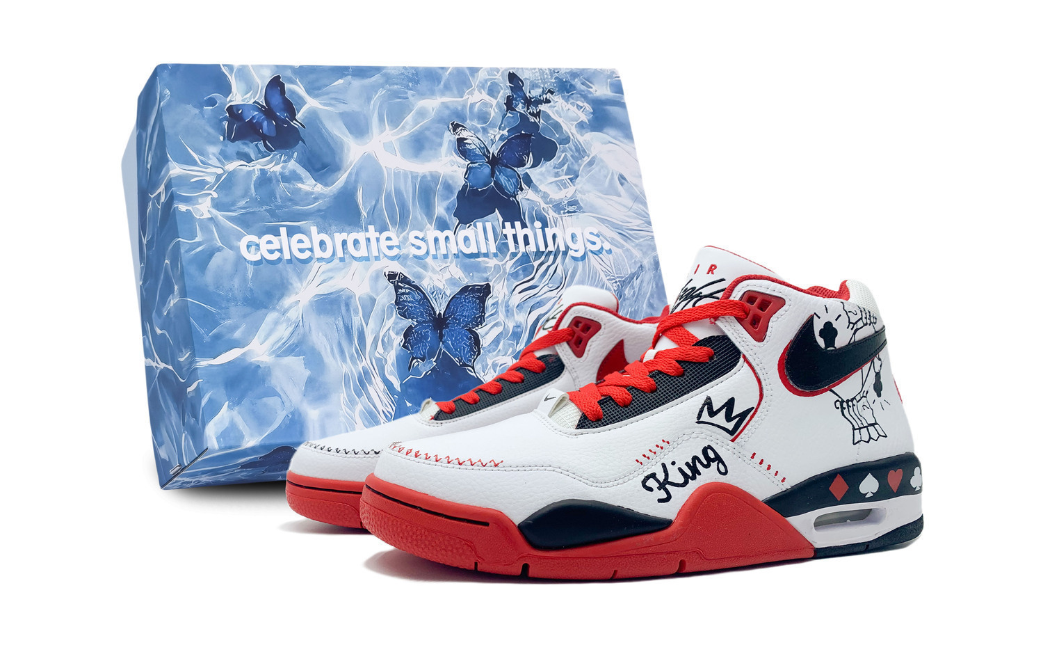 

Nike Кроссовки Flight Legacy Game Of Thrones, винтажные, с противоскользящей подошвой, унисекс, черный с красным