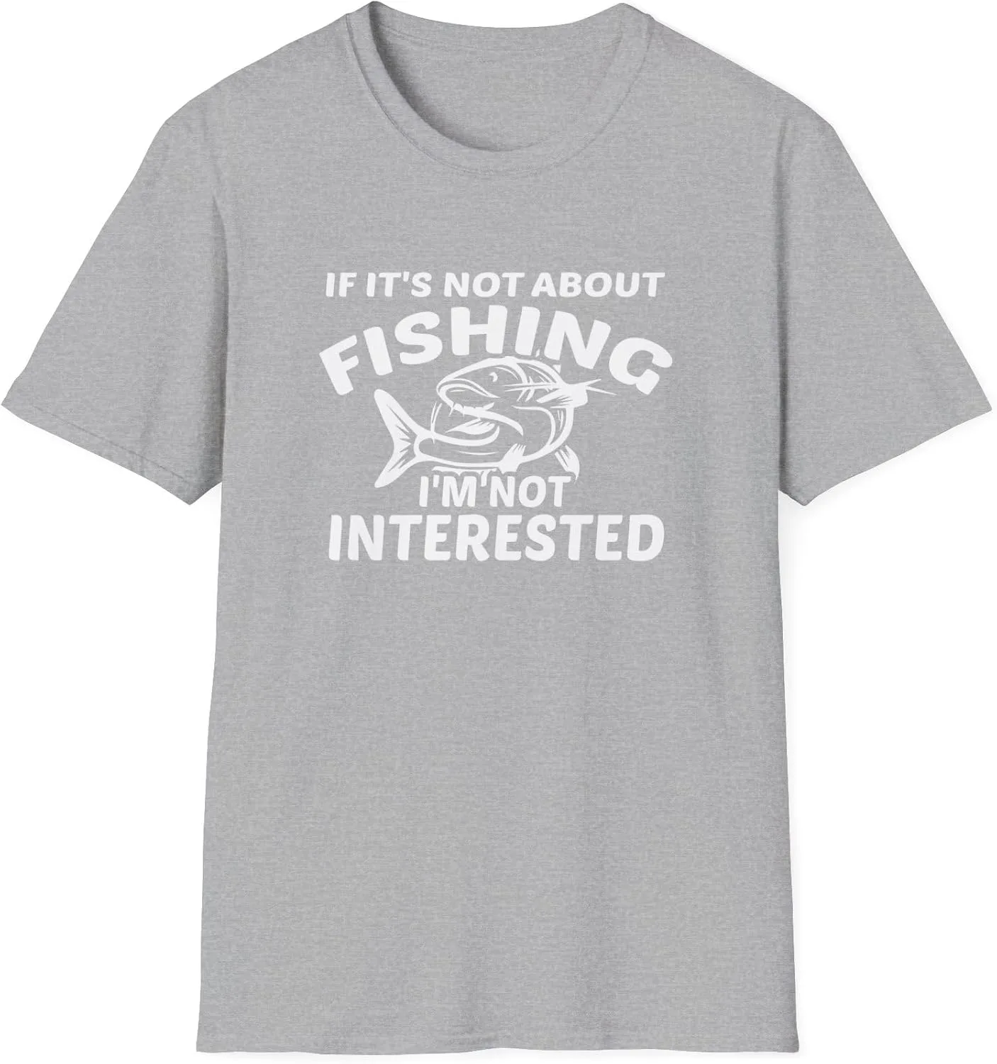 Футболка Fishing If It's Not About Fishing I'm Not Interested