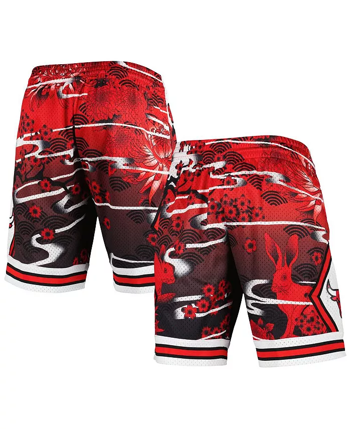 

Мужские шорты Chicago Bulls Lunar New Year Swingman красные Mitchell & Ness