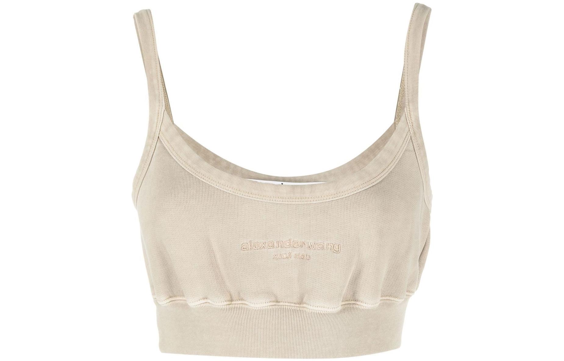 

Женская майка Alexander Wang, бежевый