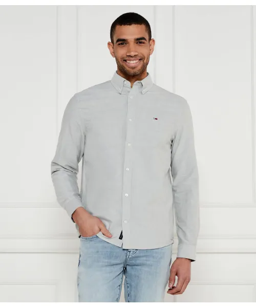 

Рубашка Regular fit Tommy Jeans, серый