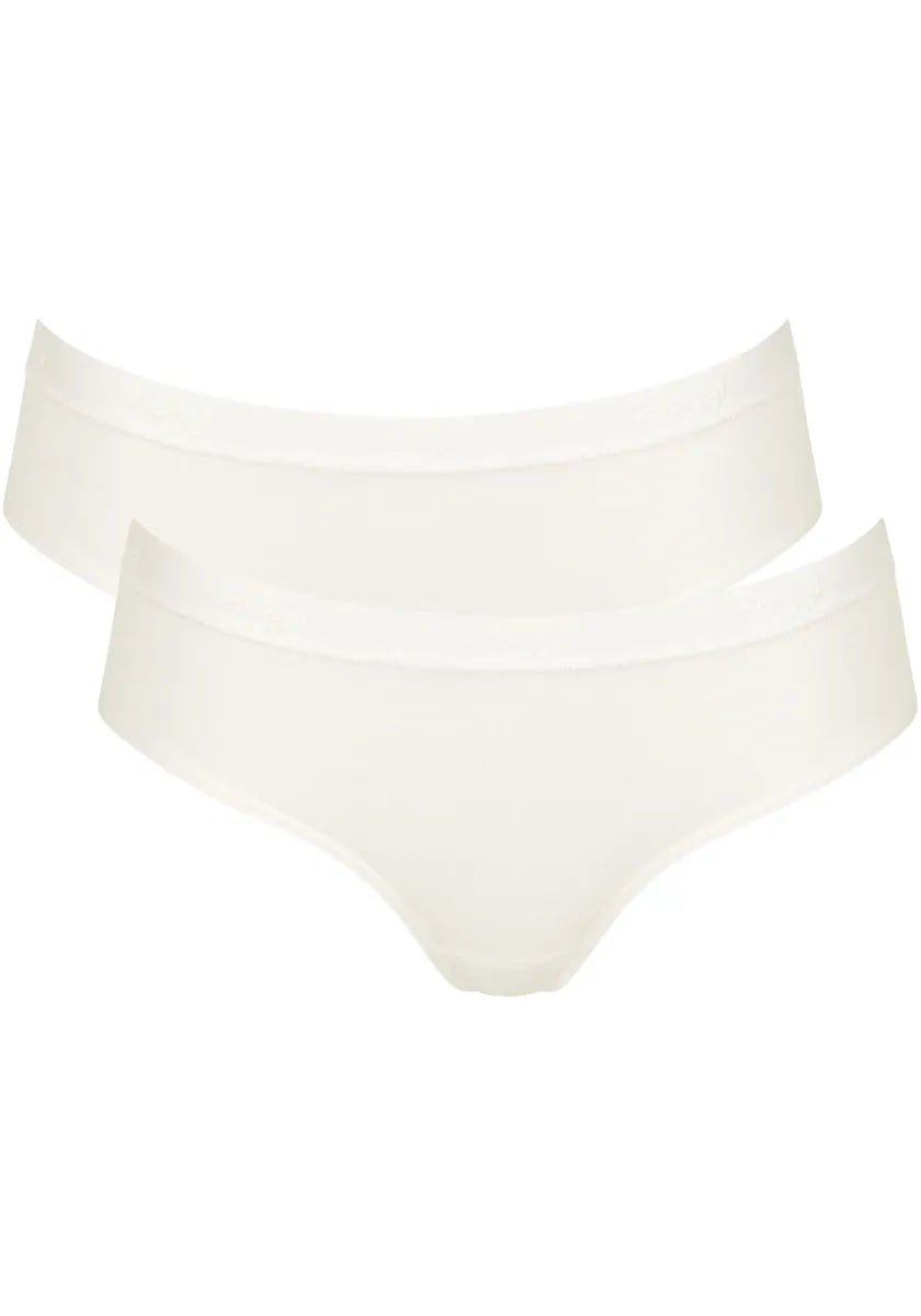 

Sloggi Hipster "GO Casual Hipster 2P" (накопительный пакет, 2 шт.), Corespun, белый