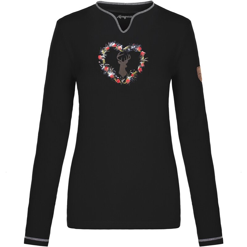 

Shirt schönialm Almgwand 1928, черный