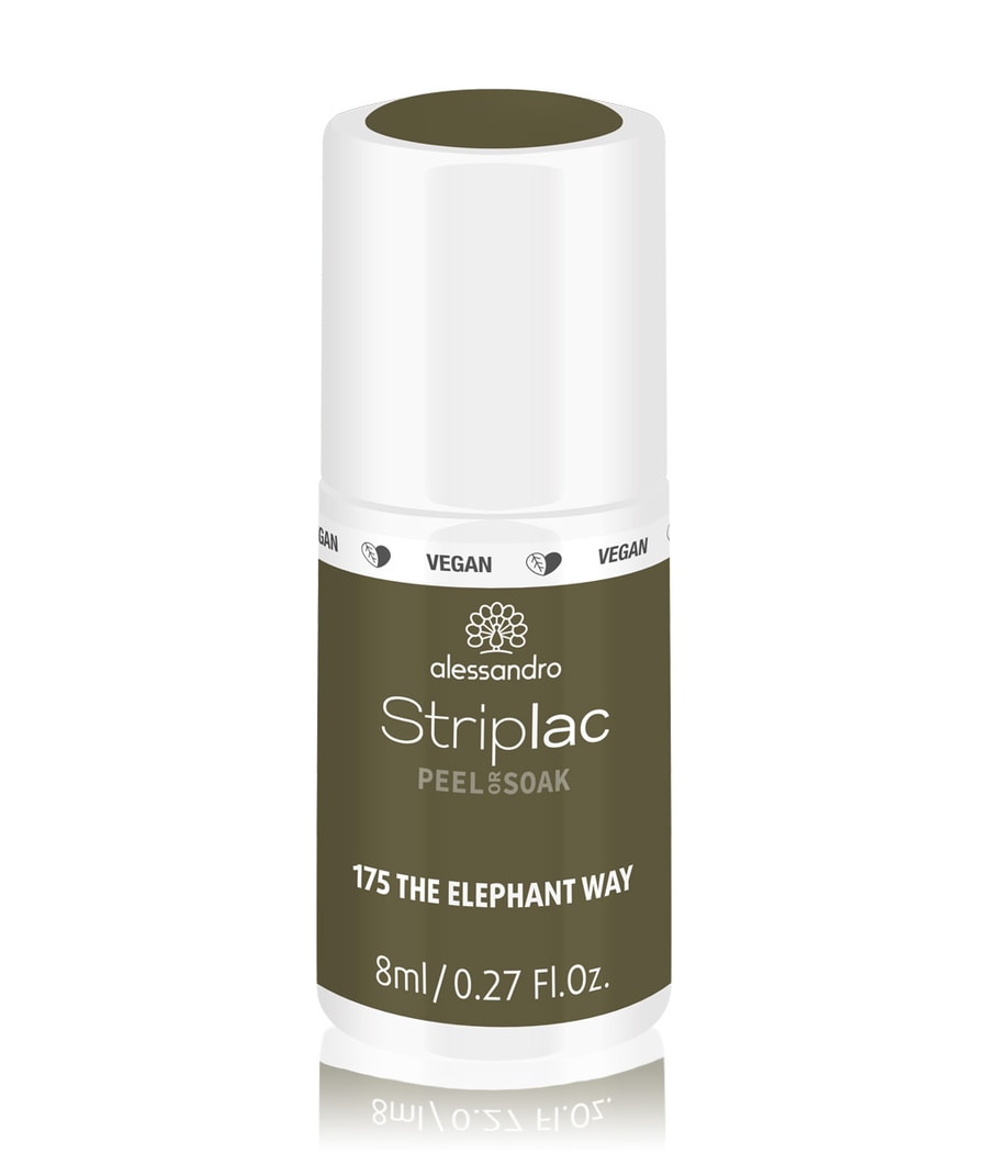 

Лак для ногтей Alessandro Striplac Peel or Soak, Nr. 175 - The Elefant Way, 8 ml