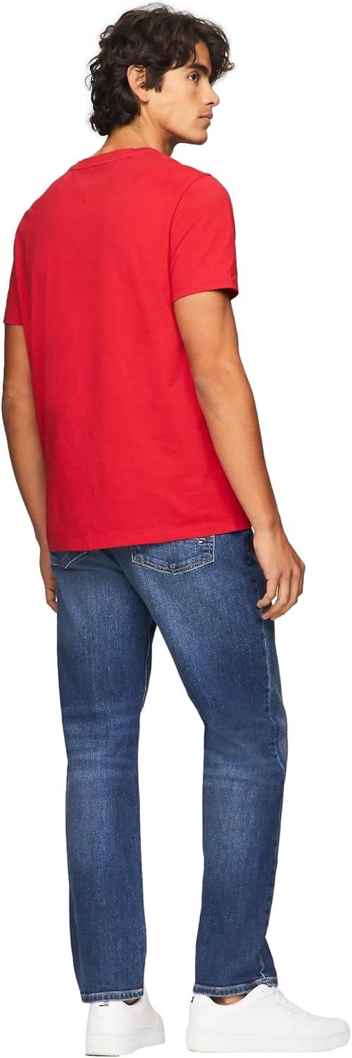 

Мужская футболка Tommy Hilfiger Regular Fit с вышитым логотипом Tommy, коллекция 2024, размер L, белая, Primary Red., Белый, Мужская футболка Tommy Hilfiger Regular Fit с вышитым логотипом Tommy, коллекция 2024, размер L, белая, Primary Red.