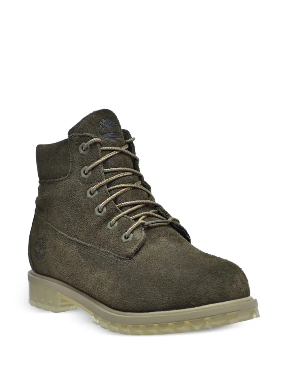 Замшевые сапоги премиум-класса Timberland Kids, зеленый