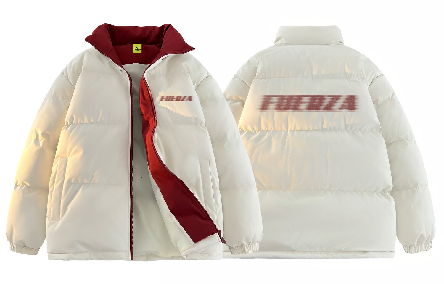 

Стеганая куртка унисекс Fuerza, розовый