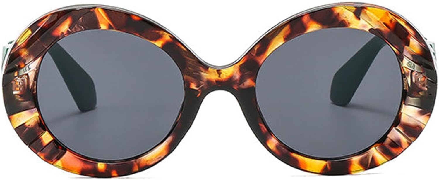 

Солнцезащитные очки Helena круглые для женщин и мужчин, квадратная оправа, толстая рамка, черные, в стиле панк, роскошные дизайнерские очки с защитой от УФ-излучения UV400, C2