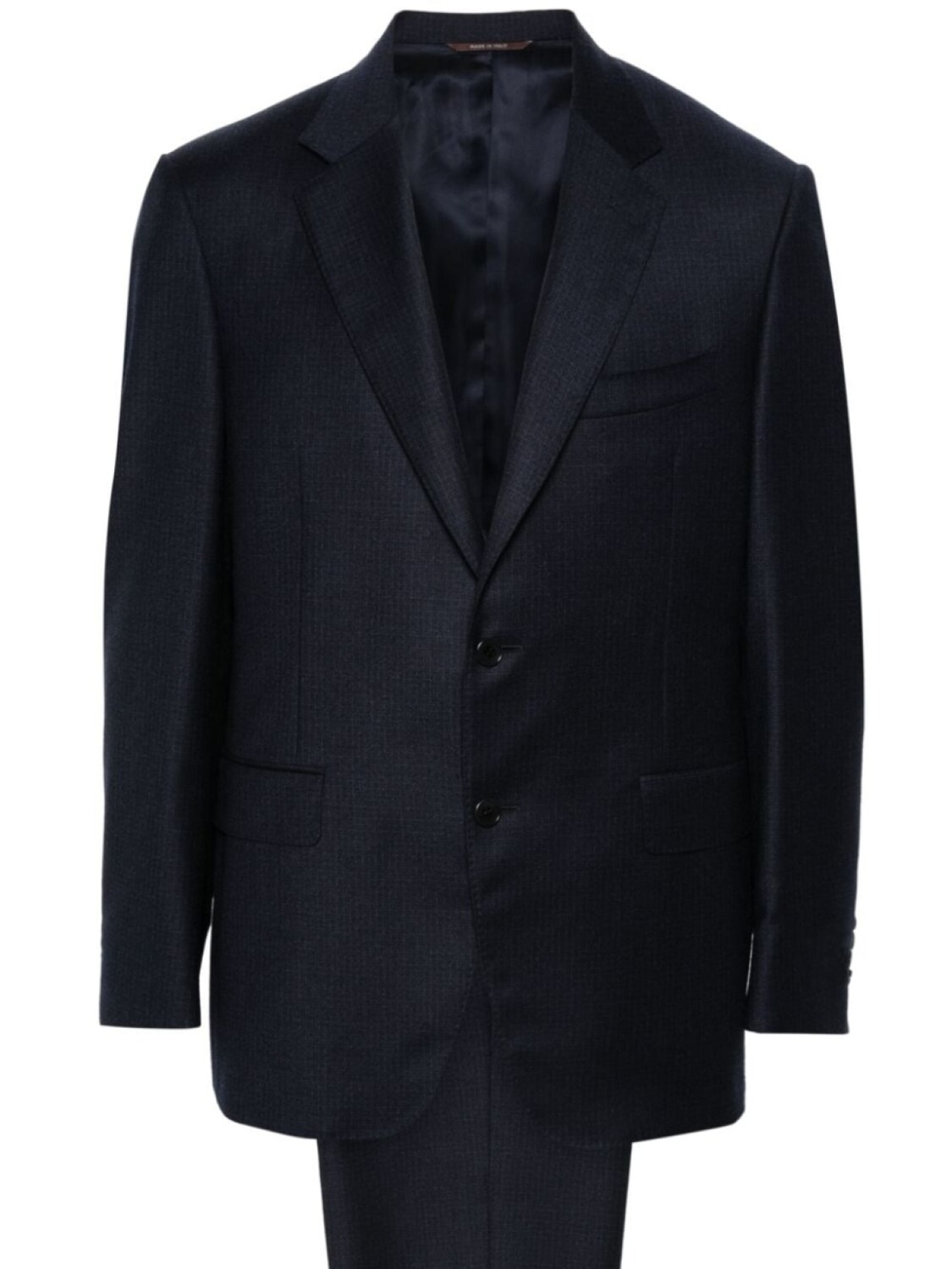 

Canali шерстяной костюм, синий