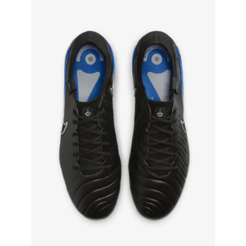 Nike Tiempo Legend 10 Elite DV4328-040 Мужские 4 Черные Кожаные Футбольные Бутсы TF2753 — фото 3