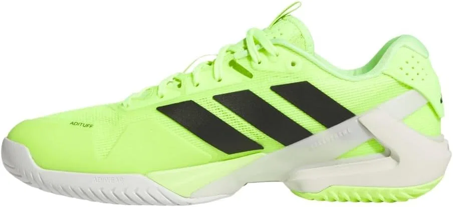 Кроссовки для тенниса Adizero Ubersonic 5, adidas, Lucid Lemon/Black/White — фото 3