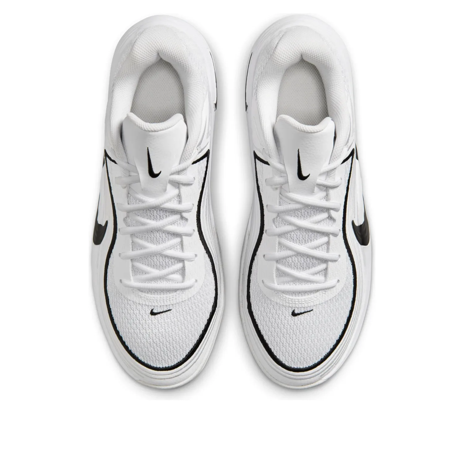 Кроссовки Nike Precision 8 Low 'White Black' — фото 3