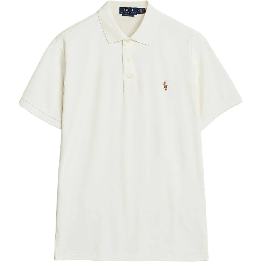 Поло с коротким рукавом Polo Ralph Lauren, Light Cream