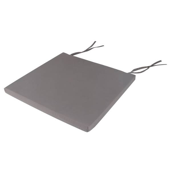 

Подушка на сиденье IDIMEX AMATA (4 шт), 40x3x40 см, светло-серый