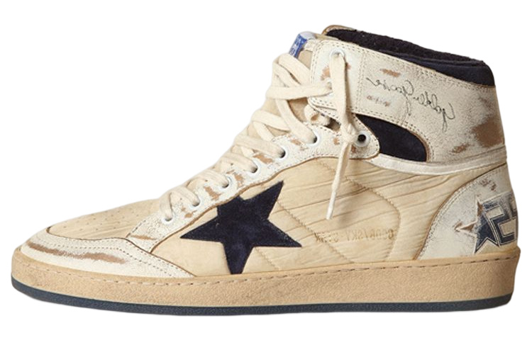 Мужские высокие кеды Golden Goose, разноцветный