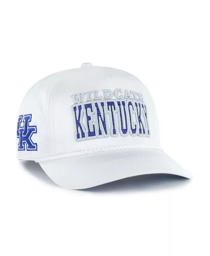 

Женская белая кепка Kentucky Wildcats Outspoken Hitch Adjustable '47 Brand