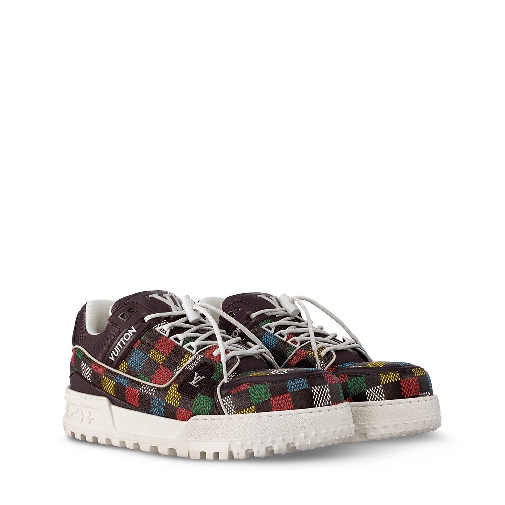

Кроссовки LV Trainer Maxi Louis Vuitton, коричневый