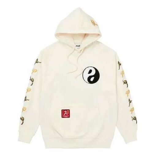 

Толстовка high kick hoodie 'off white' Palace, белый