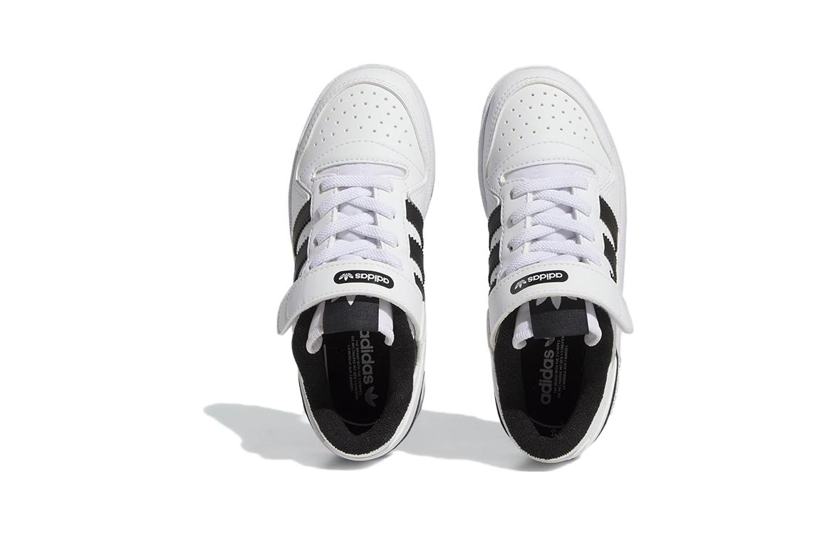 Adidas Forum Low Cloud White Core Black PS Adidas Originals, Белый Черный — фото 3