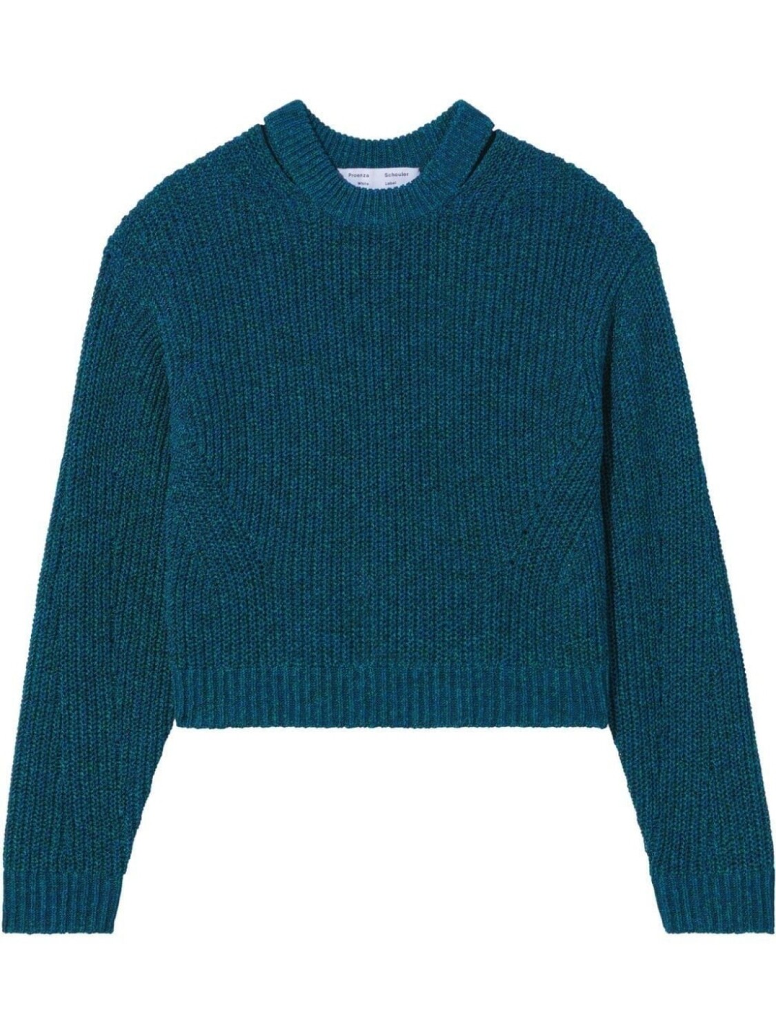 

Proenza Schouler White Label джемпер в рубчик, синий