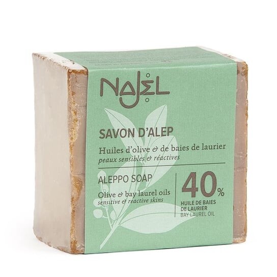 

Мыло Алеппо с лавровым маслом 40%, 185 г Najel