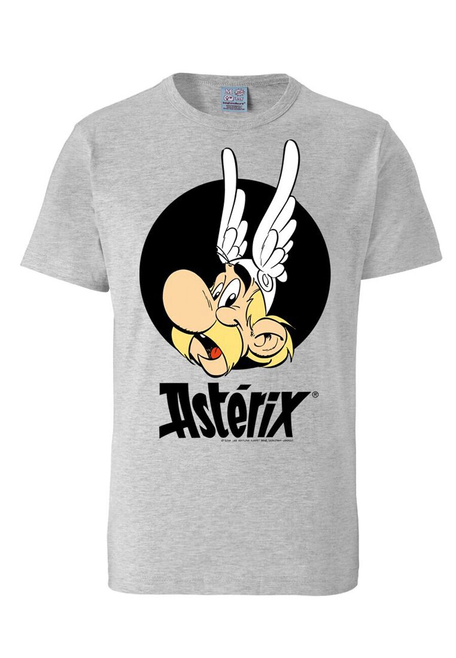 

Футболка LOGOSHIRT Shirt Asterix der Gallier - Asterix Portrait, серый