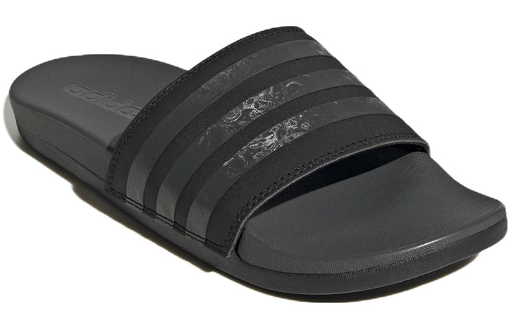 Тапочки (WMNS) adidas Adilette 'Black' GX4303, черный — фото 4