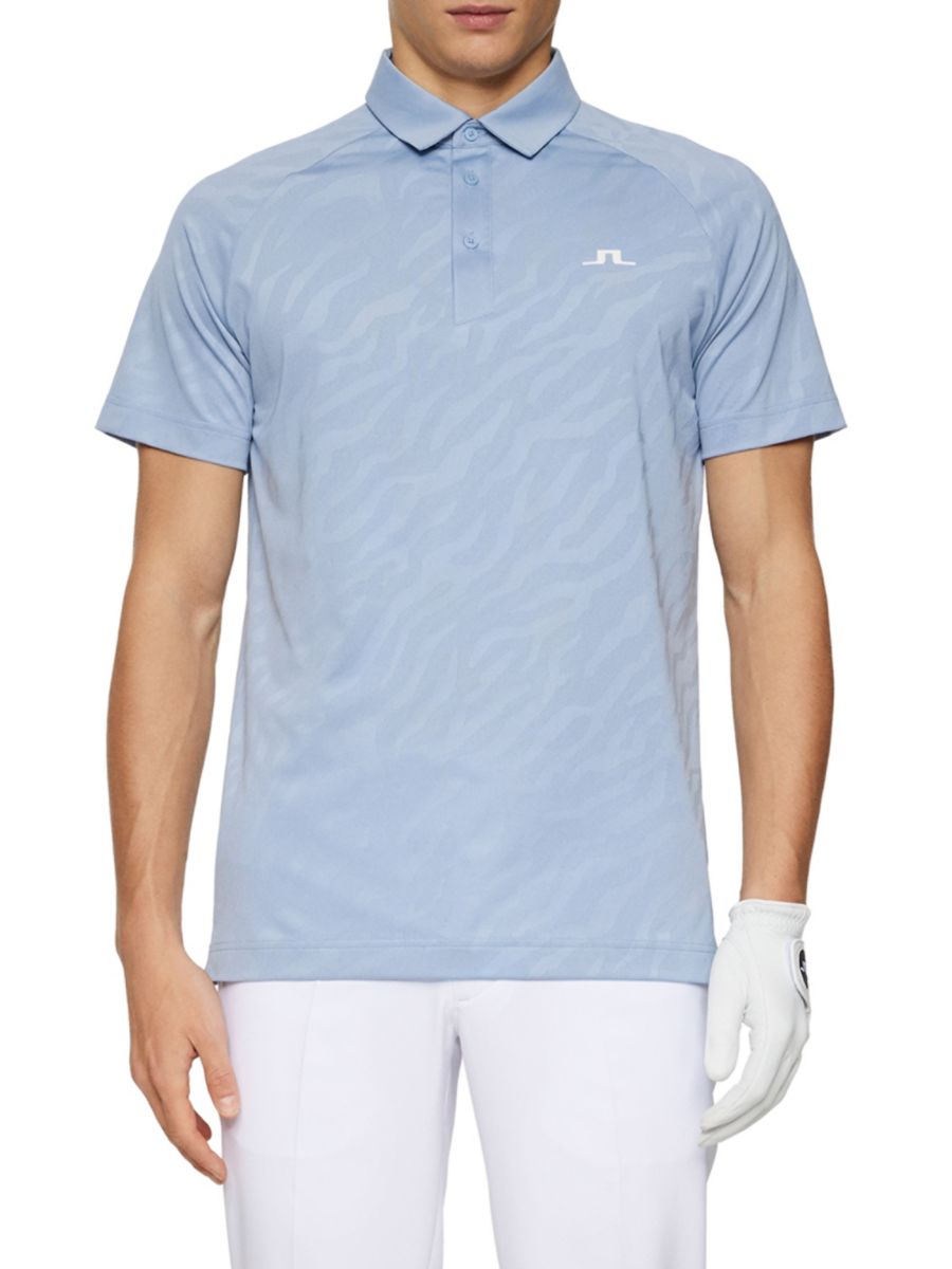 

Рубашка-поло Wilhelm Zebra-Jacquard J.Lindeberg, цвет Rain