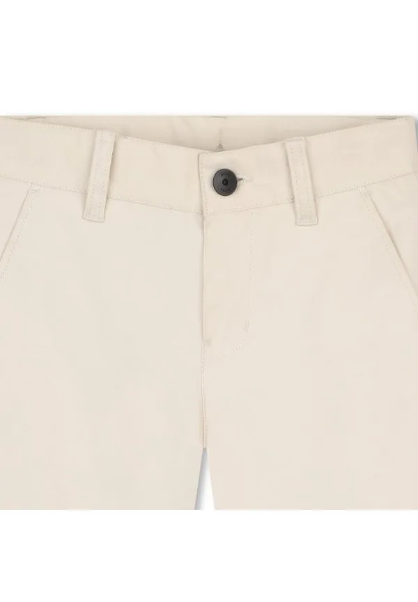 Детские подростковые шорты-бермуды Boss Kidswear, Sand — фото 3