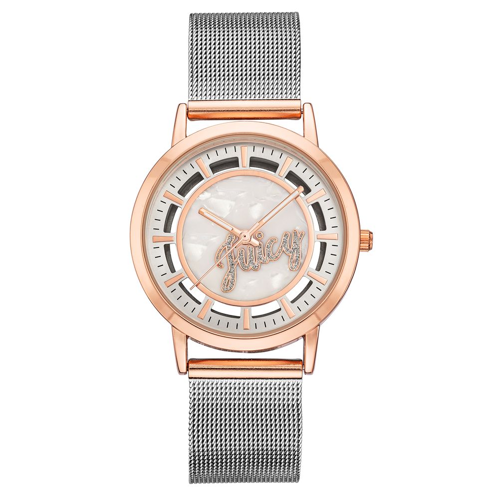 

Серебряные часы из нержавеющей стали Juicy Couture