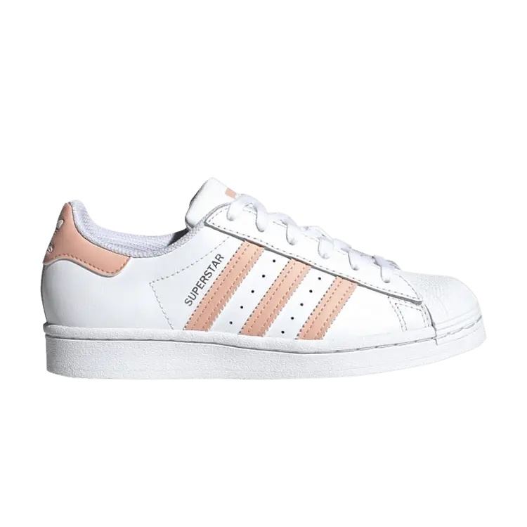 

Кроссовки adidas Superstar J 'White Haze Coral', белый