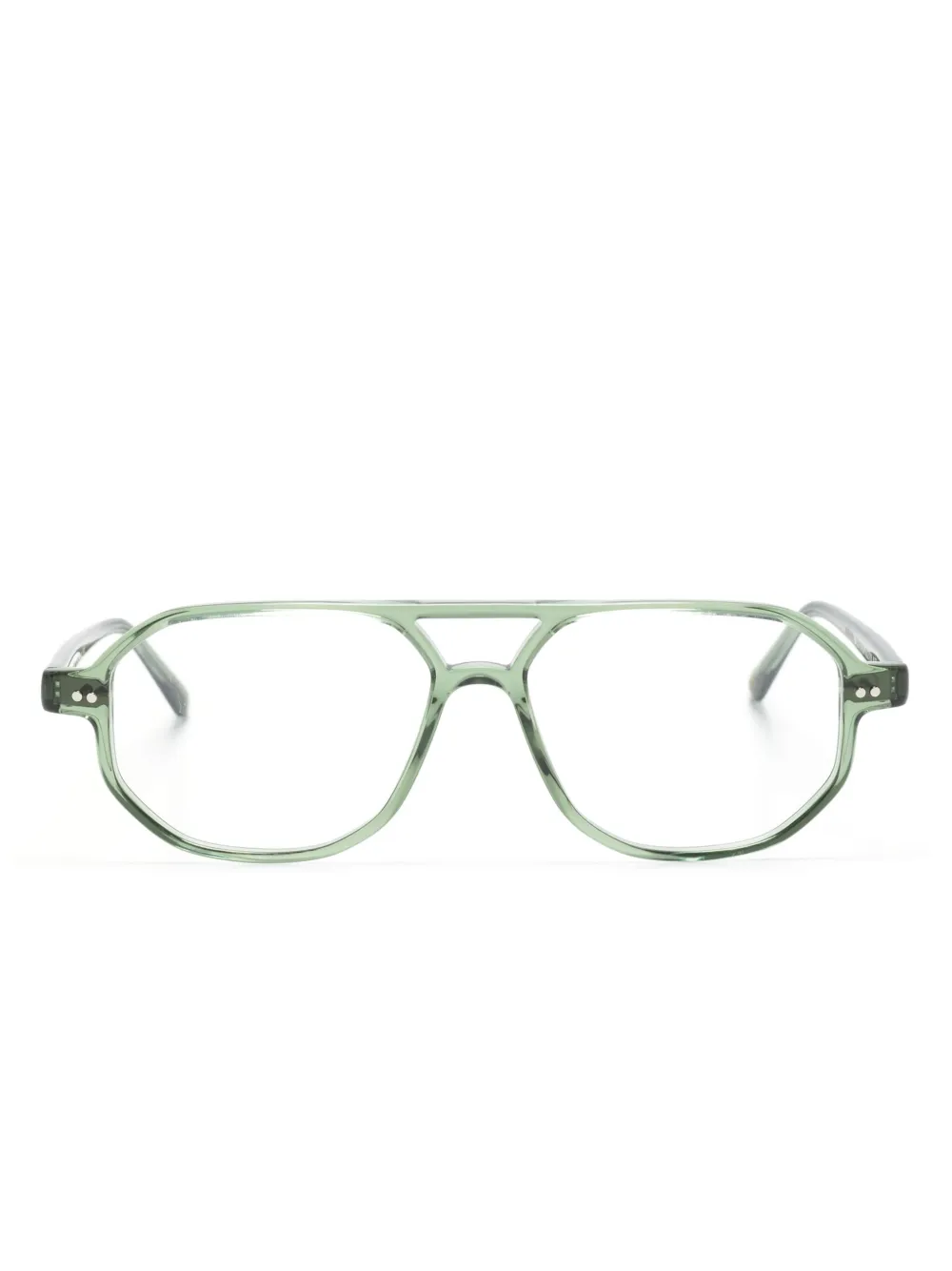 

Очки-пилоты Gazeektal Moscot, зеленый