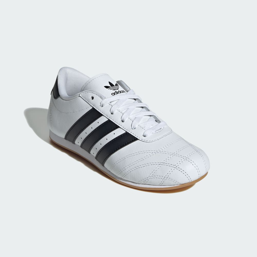 Кроссовки Adidas Taekwondo Lace Shoes, цвет Cloud White/Core Black/Gum — фото 4