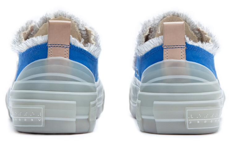 Кроссовки для скейтбординга Unisex Low-top Fusion Фиолетовый/Черный Xvessel — фото 3